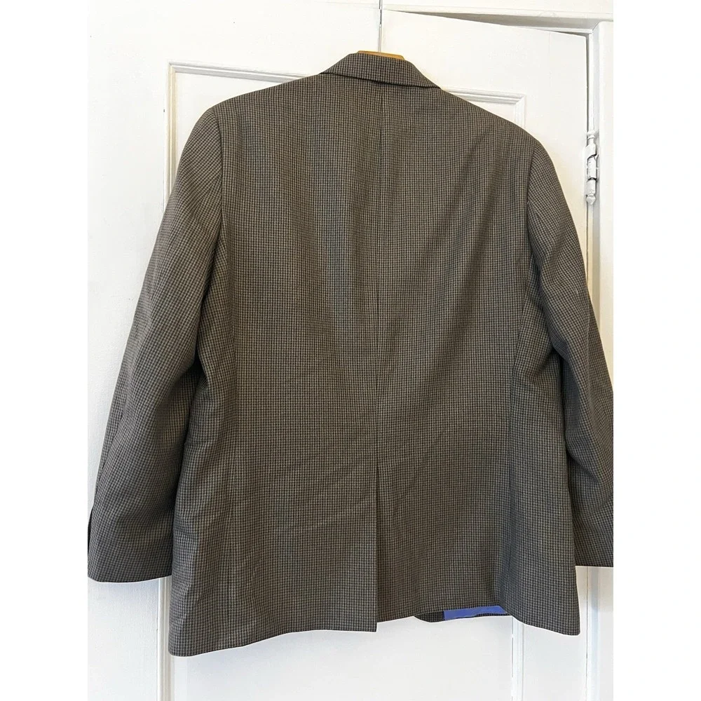 CHAPS RALPH LAUREN Men's Size 46 Blazer Sport Coat Suit Jacket Brown